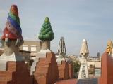 CHIMENEAS MUY PARTICULARES . PALAU GÜELL (GAUDÍ)