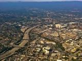 Sinclair Fwy (280) aerial view, San Jose, CA Sinclair Fwy (280) aerial view, San Jose, CA