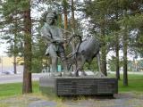 Poro ja Lappalainen -patsas Poro ja Lappalainen -patsas