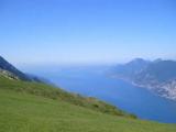 Lake Garda seen from Mont Baldo Lake Garda seen from Mont Baldo