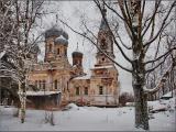 Вытегра. Сретенская церковь зимой
