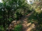 Ancient Roman road nearby Skela Ancient Roman road nearby Skela