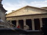 Snuttig takes a break outside the Roman Pantheon Snuttig takes a break outside the Roman Pantheon