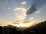 Dawn of the new day, Leysin, August 2012 Dawn of the new day, Leysin, August 2012