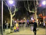 La Rambla de noche La Rambla de noche