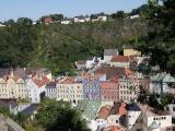 Blick auf die Altstadt und den Grenzübergang