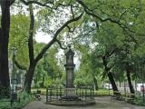Bust of J S Bach in garden adjacent to the St Thomas Church, Leipzig Bust of J S Bach in garden adjacent to the St Thomas Church, Leipzig