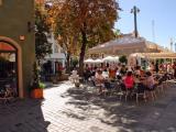 Straubing - Straßencafé am Theresienplatz Straubing - Straßencafé am Theresienplatz