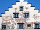 Rathaus Fassade in Lindau/Bodensee Rathaus Fassade in Lindau/Bodensee