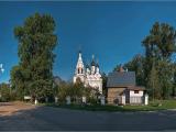 с. Комягино. Храм преподобного Сергия Радонежского. / St.Sergiy of Radonezh Church. Komjagino, Russia. с. Комягино. Храм преподобного Сергия Радонежского. / St.Sergiy of Radonezh Church. Komjagino, Russia.