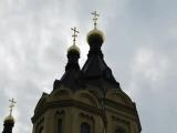 ►Нижний Новгород. Фрагмент фасада Собора Александра Невского ►Нижний Новгород. Фрагмент фасада Собора Александра Невского