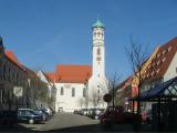 Hallhof mit Kreuzherrnkirche Hallhof mit Kreuzherrnkirche