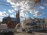 Самара-костёл и дом Курлиной Самара-костёл и дом Курлиной
