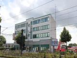 Die Johanniter-Rettungsleitstelle, Funkantennen für Behörden und Organisationen mit Sicherheitsaufgaben (BOS) auf dem Dach Die Johanniter-Rettungsleitstelle, Funkantennen für Behörden und Organisationen mit Sicherheitsaufgaben (BOS) auf dem Dach