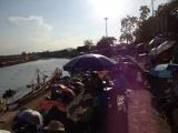 Nan Boat Racing Festival,สะพานพัฒนาภาคเหนือ,งานประเพณีแข่งเรือยาวเมืองน่าน,Nan River,Muang,Naivieng,Nan,ในเวียง, อ.เมืองน่าน,น่าน