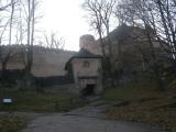 Crossroads at the Chojnik castle Crossroads at the Chojnik castle