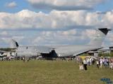 Military transport aircraft Lockheed C-5 Galaxy on the International Aviation and Space salon MAKS 2011 Military transport aircraft Lockheed C-5 Galaxy on the International Aviation and Space salon MAKS 2011