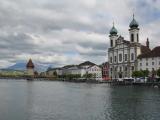 Lucerne, Jesuit Church & Chapel Bridge