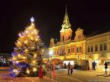 Christmas in the Czech Republic. Mělník - Central Bohemia