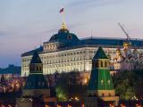 Grand Kremlin Palace at evening / Moscow, Russia