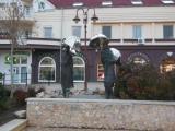 Sculptural group Umbrella I- Szobor csoport Esernyősök I