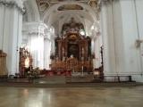 Inside the Basilica of Saint Martin in Weingarten