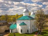 Saint Nicholas church in the Fortress. Izborsk
