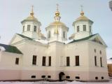 Крестовоздвиженский собор (архитектор И.И.Межецкий, 1819-1823гг),юго-восточная сторона. Крестовоздвиженский (бывший Зачатьевский, до 1814г) женский монастырь. Окский съезд,2а. Нижний Новгород. Крестовоздвиженский собор (архитектор И.И.Межецкий, 1819-1823гг),юго-восточная сторона. Крестовоздвиженский (бывший Зачатьевский, до 1814г) женский монастырь. Окский съезд,2а. Нижний Новгород.
