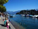 Spiez and lake Thun Spiez and lake Thun