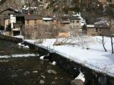 la Valira del Nord al seu pas per la Quart de la Cortinada -Ordino-