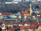 Bamberg Blick vom Turm der Altenburg auf die St.-Otto-Kirche Bamberg Blick vom Turm der Altenburg auf die St.-Otto-Kirche