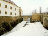 Děčín - přístup do zámku z prvního nádvoří