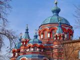 вид на Казанский собор с Гончарной улицы вид на Казанский собор с Гончарной улицы