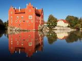 Chateaux in the Czech Republic. Červená Lhota and reflections Chateaux in the Czech Republic. Červená Lhota and reflections