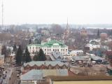 Кашин. Вид с колокольни Воскресенского кафедрального собора Кашин. Вид с колокольни Воскресенского кафедрального собора