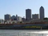 Des Moines Skyline On The Racoon River