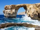 Gozo Island, Blue Window. Gozo Island, Blue Window.