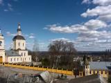 Собор Николая Чудотворца и Епархиальный Архиерейский дом./Nicholas Cathedral and the Diocesan Bishop's house.
