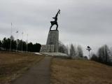 Памятник воину на Пермиловской высоте