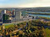 Danube Tower Vienna - view from 165 m a height - Bécs PA170039-041 Panorama-1.jpg Danube Tower Vienna - view from 165 m a height - Bécs PA170039-041 Panorama-1.jpg