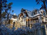 Beautiful house in the Art Nouveau style, Jurmala March 2008