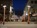 Rovaniemi downtown at night Rovaniemi downtown at night