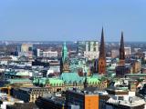 DE - Hamburg - Blick vom Michel zum Rathaus DE - Hamburg - Blick vom Michel zum Rathaus