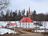 Приоратский замок в Гатчине. Приоратский замок в Гатчине.