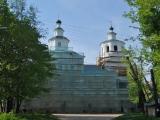 Собор в "лесах", окутанный сетями... Собор в "лесах", окутанный сетями...
