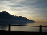 Couché de soleil, lac Léman Couché de soleil, lac Léman