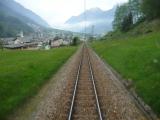 RhB Berninalinie oberhalb Poschiavo RhB Berninalinie oberhalb Poschiavo