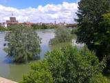 Pavia , area Vul con Ticino in piena Pavia , area Vul con Ticino in piena