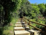 PLEASE ENLARGE..GREEN...The staircase from the Borghetto salt to get over to the castle of Valeggio. PLEASE ENLARGE..GREEN...The staircase from the Borghetto salt to get over to the castle of Valeggio.