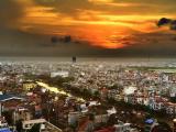 Sông Tam Bạc Chiều hoàng hôn. Sông Tam Bạc Chiều hoàng hôn.